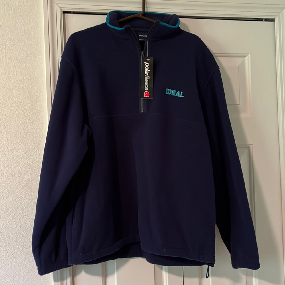 Polar Fleece Large Blue Sweatshirt Size Large